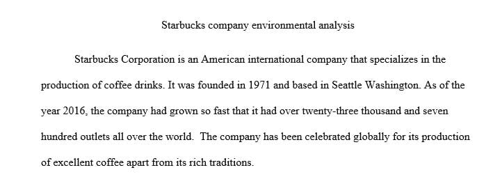 Discussion and write Environmental Analyst Sr. (Provides the Mission and Objectives of the organization 