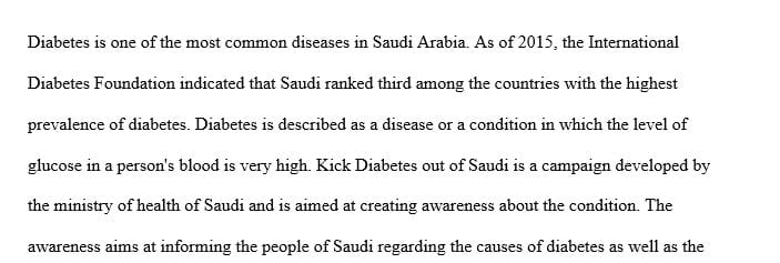 Emphasize the concepts of this paper such as going deeper in the reasons to increase the awareness of this campaign