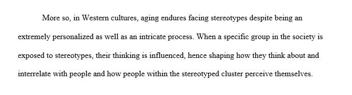 How are age stereotypes and ageism reflected in modern society