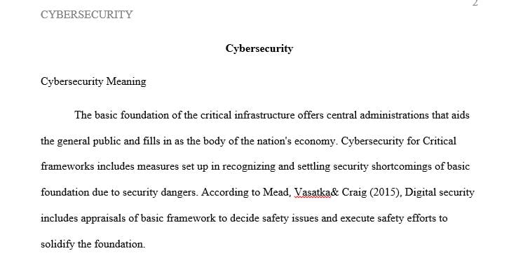 How will your administration improve cybersecurity for the state's Critical Infrastructures