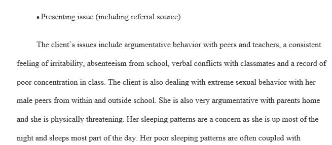 Identify which human behavior or social theories may guide your practice with this individual