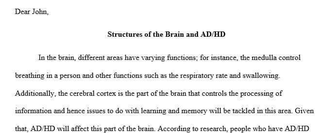 Indicate structures of the brain that are involved and biopsychology factors that could impact his emotions