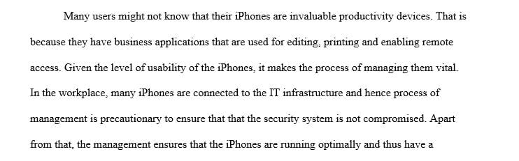 Proposal for The paper will cover a topic of your choice focused on the management of technology