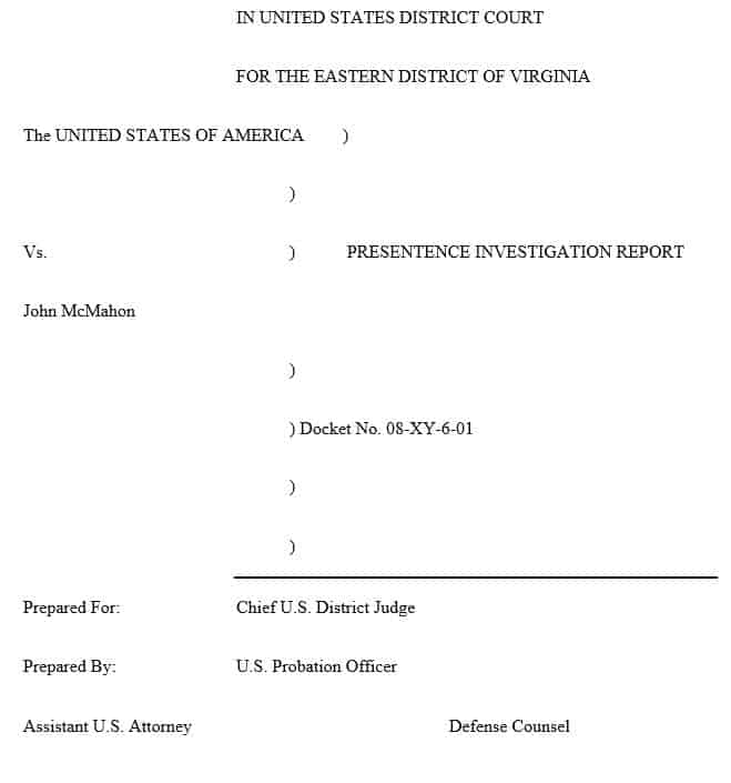 Research what a presentence investigation is what purpose it serves during the sentencing process