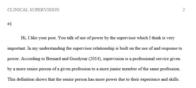 The most significant clinical and ethical challenge of the supervision is that the supervisors