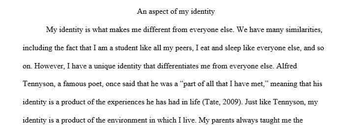 We value difference and support equity and inclusion of all students and their many intersecting identities.