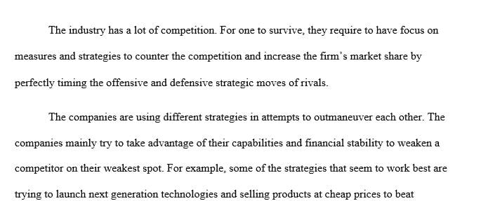 What are the defining characteristics of the [case study company]’s industry