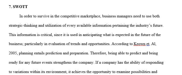 What are the primary external organizational considerations for the development of a strategic plan