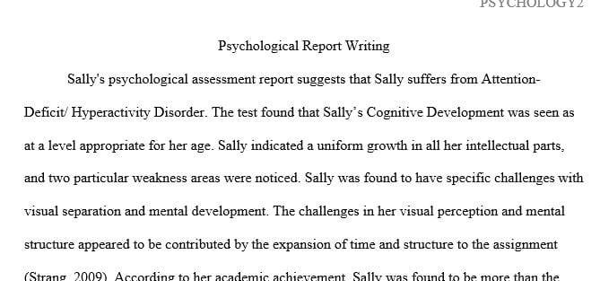 What would you include in a treatment plan based on the child's psychological needs