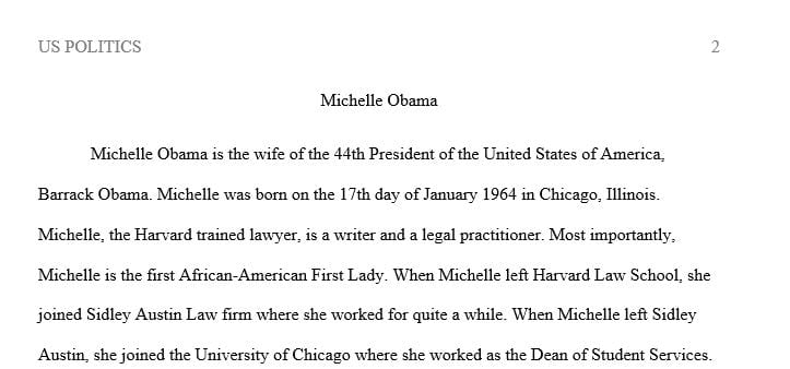 Write me a one-page report on your United States Senator.