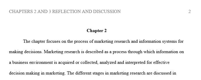 Post a 500-word synopsis of your understanding of the marketing concepts.