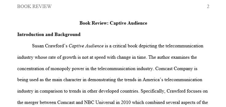 Susan Crawford Captive Audience The Telecom Industry and Monopoly Power in the New Gilded Age