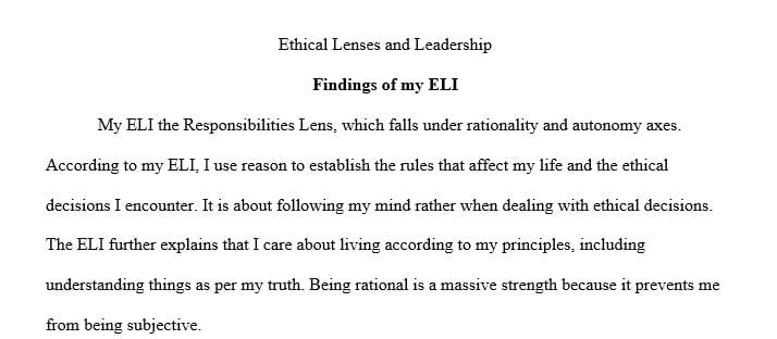  Synthesize consequentialism (results) theories within business conflicts of interest.