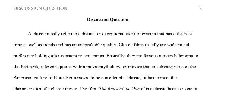 What makes this film a classic