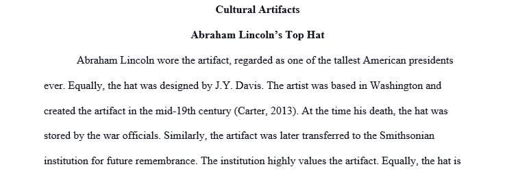 Describe at least three humanities resources that you could use to investigate your theme and artifacts.