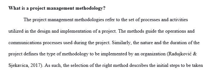 Develop a project management methodologies and tools FAQ document in Microsoft Word