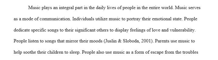 Write a 1000 words paper about music in the news