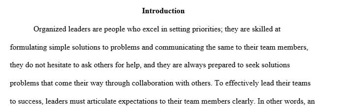 How is&nbsp;communication&nbsp;related to organizing