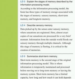 Devise and share at least one mnemonic devices to help encode information about psychology concepts
