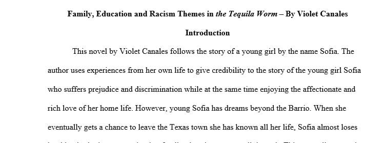 Analyze the importance of the themes of family and education in the book