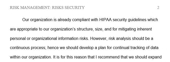 Create a report documenting various aspects of how risk management impacts the business model.
