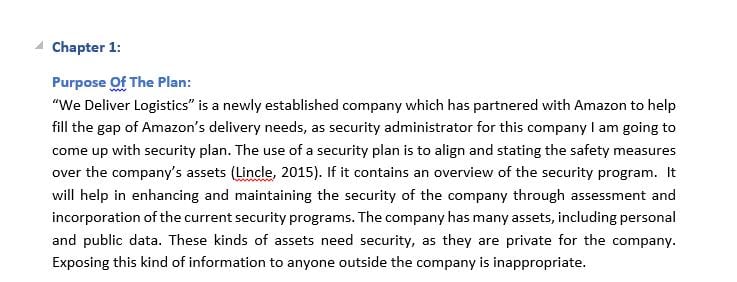 Describe with examples the various layers of security that are critical to your security plan policy.