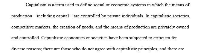 Discuss Karl Marxʼs critical analysis of capitalism and how he thinks that capitalism will be transformed