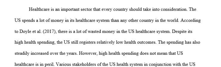 Examine changes introduced to reform or restructure the U.S. health care delivery system.