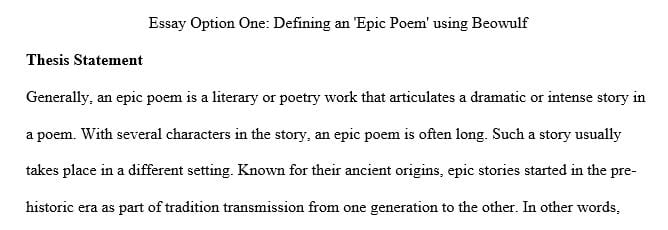 Explore how a literary term can be explained using examples from one or more works we have read this semester
