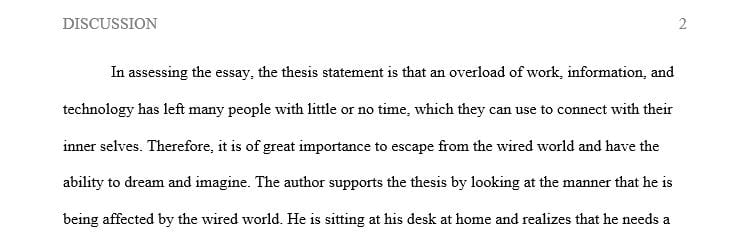 For this discussion, talk about the Lightman article and your reaction to it