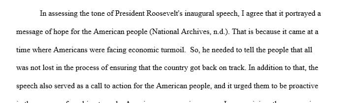 Franklin D. Roosevelt brought a new beginning to what the world knew as a stock market catastrophe