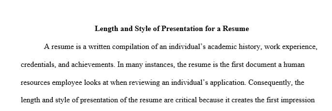 Given that the average time a human resources employee spends reviewing a resume is 45 seconds