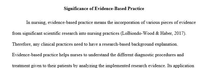How could nursing research and evidence-based practice help the legislators in this case