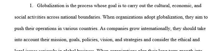 How does the globalization of business affect how you would analyze the ethical issues surrounding the use of child labor around the world
