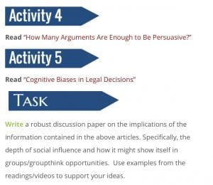 The depth of social influence and how it might show itself in groups groupthink opportunities