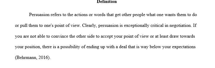 Negotiation and Conflict Management - Journal 5