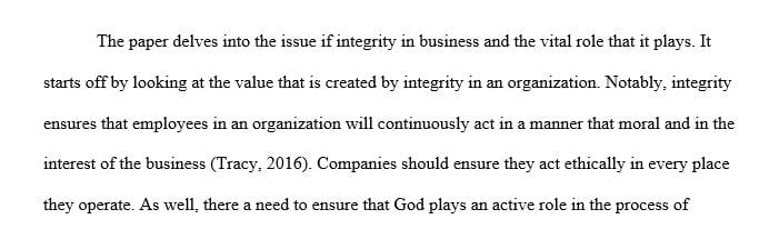 Operating under ethical standards is a concern of millions of businesspeople across the globe