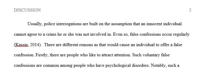 What are some of the reasons some people might confess to crimes they did not commit