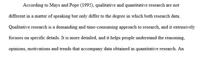 What is the difference between quantitative and qualitative research
