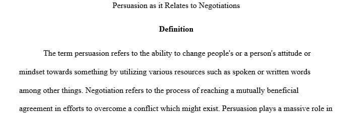 Negotiation and Conflict Resolution:select one of the key terms listed below and conduct a search to find 1 recent peer reviewed article
