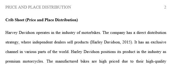 Analyze and understand how price setting and going to market (distribution) are interrelated and affects the profitability and growth of the business.