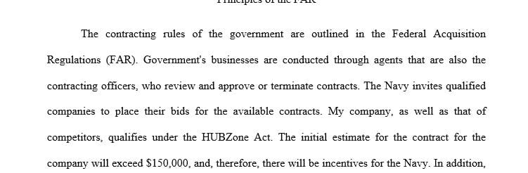 Analyze the primary ways in which a multiyear contract would benefit both the Navy and your business.