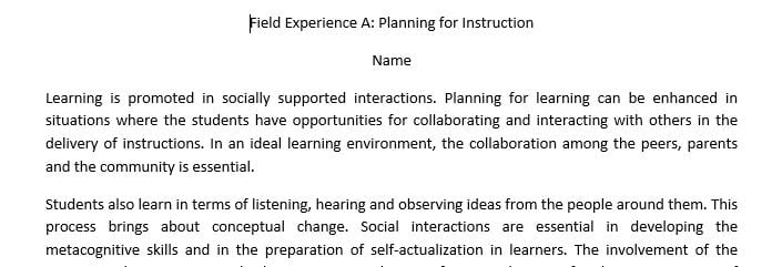 Collaboratively involve the student and family in setting instructional goals.