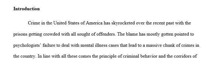 How the issue relates to criminal justice in America.