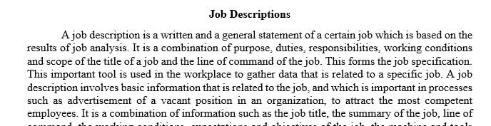How would you illustrate your job descriptions along with its significance to someone like your grandfather