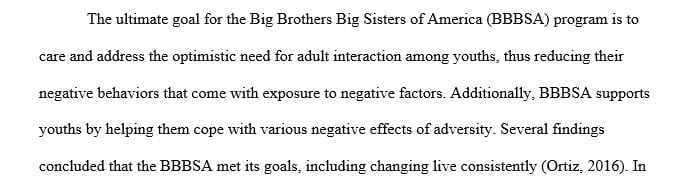 Identify and explain the findings that concluded the program was effective in meeting its intended goals.
