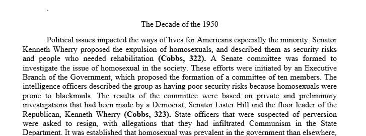 On what extent did the decade of the 1950s deserve its reputation as an age of political, social and cultural conformity