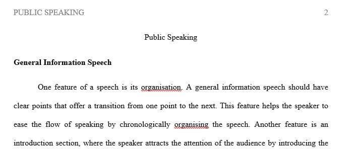 Persuasive speeches require a different approach.