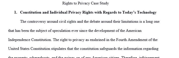 Analyze a case involving public safety versus an individual's privacy.