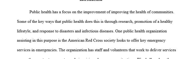 Analyze health risks and health care needs among distinct populations.